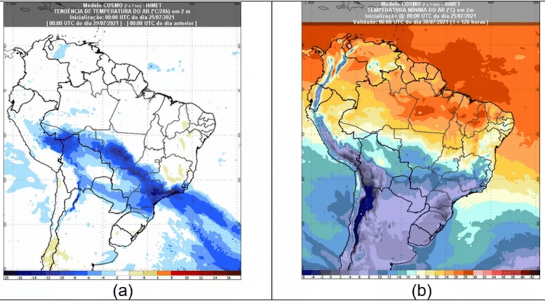 Onda de frio deve provocar queda de temperatura de até 8°C ...