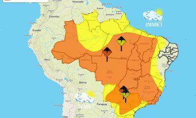 Região do Amazonas pode ser uma das áreas afetadas pelas fortes chuvas