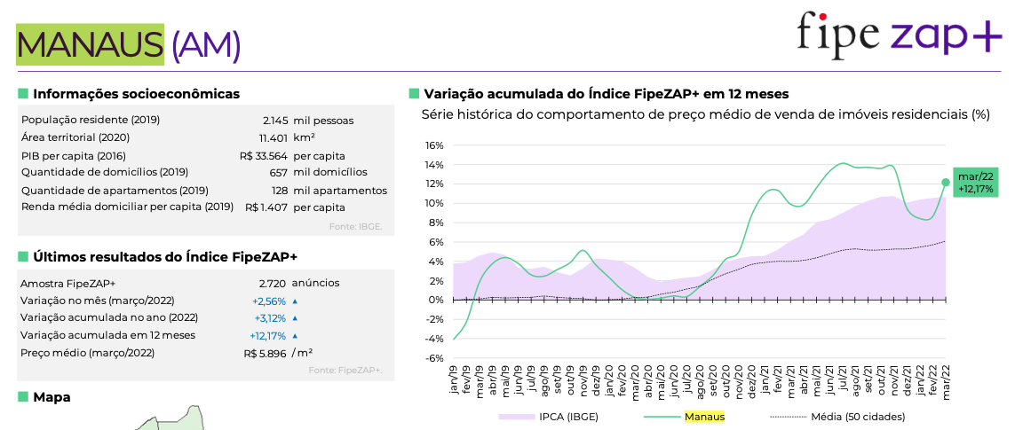 Índice FipeZap de preço do metro quadrado de apartamentos à venda sobe em  dezembro