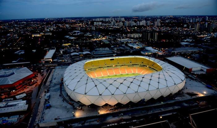 Sem poder receber jogos à noite, Arena da Amazônia terá refletores