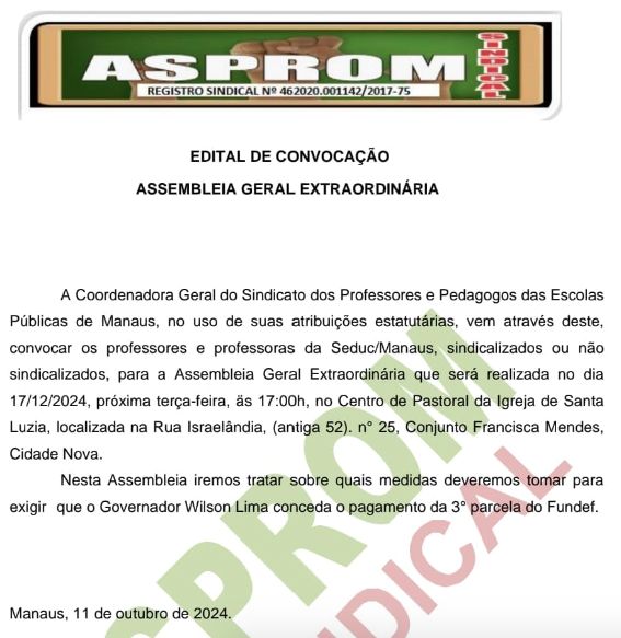 no-amazonas-sindicato-convoca-